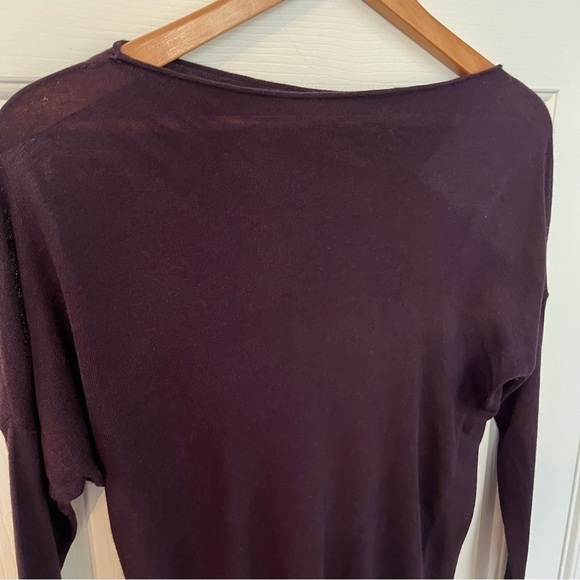 VINCE Wool Blend Boatneck Sweater. Small. - Picture 2 of 7